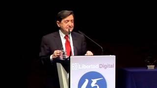 Discurso íntegro de Federico Jiménez Losantos en la gala del 15 aniversario de LD