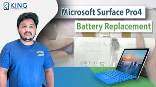 Microsoft Surface Pro 4 Battery Replacement |  How To Replace The Surface Pro 4 Battery