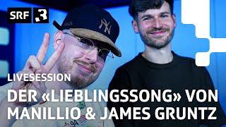 Manillio - «Lieblingssong» ft. James Gruntz (vom neuen Album «Deheim Deheim») | Livesession | SRF 3