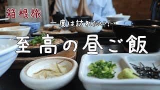 【箱根グルメ】おすすめ！至高の昼ご飯『自然薯の森 山薬』、麦飯お代わり自由で食べ過ぎた｜御殿場プレミアムアウトレット散策｜ドライブツアー｜Hakone lunch