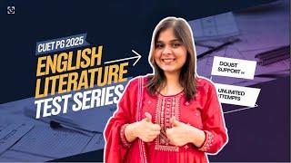 CUET PG English 2025 | Ultimate Test Series Launch  | Ace Your Preparation!