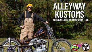 Alleyway Kustoms SHOVELHEAD CHOPPER for Born Free Texas 2025 | #DicEtv
