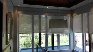 SUNSCREEN MOTORIZED ROLLER BLINDS  - BLINDS ABU DHABI & DUBAI CURTAINS