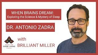 136: Dr. Antonio Zadra – When Brains Dream: Exploring the Science and Mystery of Sleep