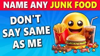 Avoid Saying The Same Thing As Me (GAME) Junk Food & Candy Edition 