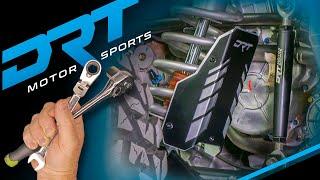 DRT Motorsports Polaris RZR Pro XP / Pro R / Turbo R Shock Guard Kit Install Guide.