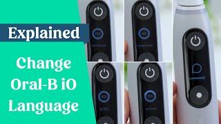 How to change language - Oral-B iO