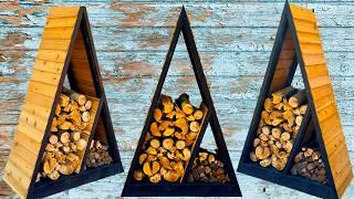 Easy DIY Wood Storage / Firewood Rack
