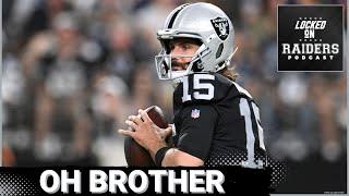 Las Vegas Raiders lose not only the game, but their starting QB in week 12