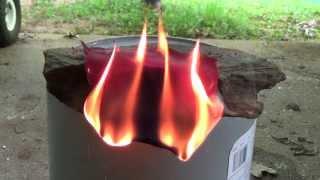 How different Fabrics and Materials Burn Cotton, Leather ect