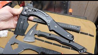 Katsu FA01 Tactical Folding Axe w/ Axis Lock: When you need Tactical Art to overshadow your chopping