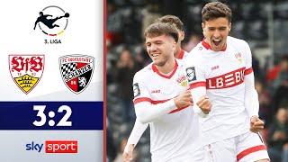 Stuttgarter feiern knappen Sieg! | VfB Stuttgart II - FC Ingolstadt 04 | Highlights - 3. Liga 24/25