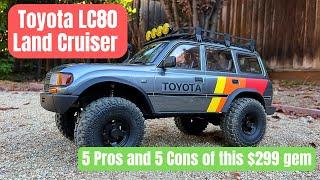 FMS Toyota Land Cruiser LC80 rc trail crawler - the best scale trail crawler for the money?