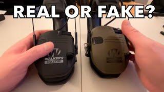 Walker’s Razor Slim Electronic Muff from AMAZON ($50) vs ALIEXPRESS ($25) Could it be FAKE?