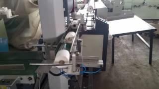 Automatic small toilet roll paper band saw cutting machine