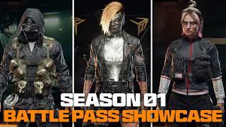 FULL Black Ops 6 Season 1 Battle Pass Operators SHOWCASE! (Battle Pass Tiers, Tier 100, & Operators)