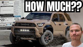 My "Official" 2025 6th Gen Toyota 4Runner MSRP Prediction