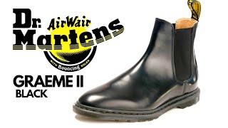 Dr Martens GRAEME II Black Chelsea Boots For Men