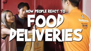 How People React To Food Deliveries