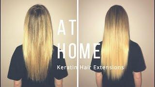 At Home Keratin Hair Extensions ll The Hair Shop