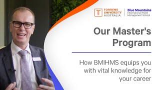 An introduction to the BMIHMS master's program | International Hotel Management