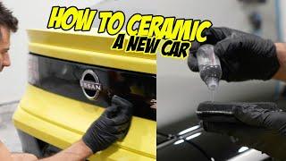 How to Ceramic Coat a NEW Car