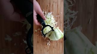 Cutting cabbage ‍ #choicemyfood