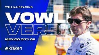 "STILL FIVE MORE RACES TO COME" | The Vowles Verdict | Mexico City GP | Williams Racing