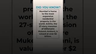  Mumbai’s $2 Billion Mansion: Antilia - The World’s Most Expensive Home!  #mumbai #antilla