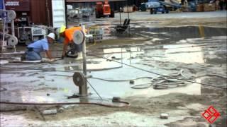 Wire Sawing in Texas (Port Aransas) [Concrete Cutting & Breaking Co]