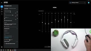 How to Manage Audio Settings on LOGITECH G733