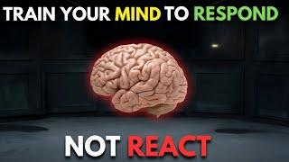 Train Your Mind to RESPOND, Not REACT | Stoic Philosophy | Stoic Tell Me