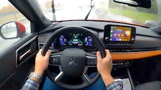 2024 Mitsubishi Outlander PHEV - POV Test Drive (Binaural Audio)