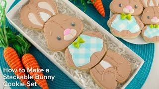 How to Make a Stackable Bunny Cookie Set