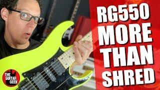 Ibanez RG550-DY - Guitar Review - Not just a SHRED machine