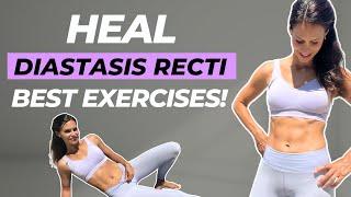 Best Exercises To HEAL DIASTASIS RECTI | 13 min Workout To Close Ab Separation & Lose Your Mom Pooch