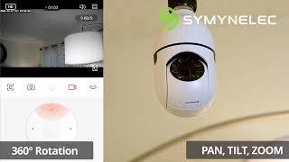 The Best Bulb Camera in 2022 PTZ Light Bulb Security Camera Test Unboxing Review 2023