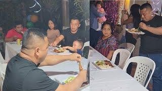 Romario Llega Con Toda la Familia ‍‍‍ Al Cumpleaños de Su Sobrina Llegó la Hora de la Cena