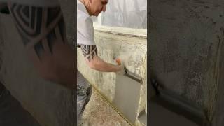 Шпаклевка балкона – 1 слой и уже красиво? Или нет?