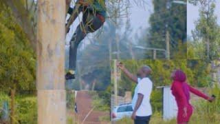 Hilarious  scene after Husband climbs a tree after wife cheats on him