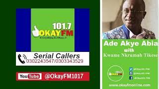 Ade Akye Abia With Kwame Nkrumah Tikese On Okay 101.7 Fm (24/10/2024)