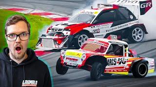 The Scariest Twin-Engine Race Cars | 1100hp Starlet & Twin Hayabusa Autograss Class 7 Build VS Build