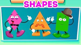 DIFFERENT SHAPES | English for KIDS