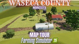 WASECA COUNTY, MINNESOTA - Map Tour - Farming Simulator 25