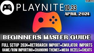 Playnite Frontend  Ultimate All-in-one Setup Guide 2024 #playnite #emulator #frontend