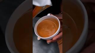 How a World Champion Makes a Swan Pattern in a Latte#shorts#viral#trending