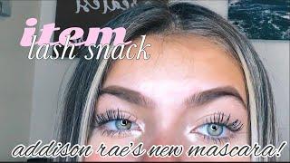 Item Lash Snack Review (TRYING ADDISONS RAE NEW MASCARA )