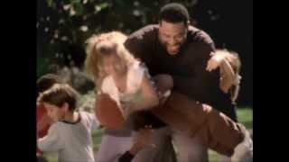 Taylor Rouviere plays football with Jerome Bettis "GNC" Commercial