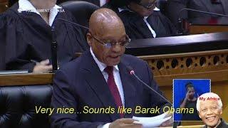 If Jacob Zuma Could Read What Would He Sounds Like