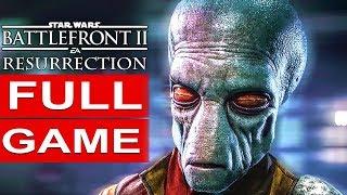 STAR WARS BATTLEFRONT 2 THE LAST JEDI Gameplay Walkthrough Part 1 Story FULL GAME (Resurrection)